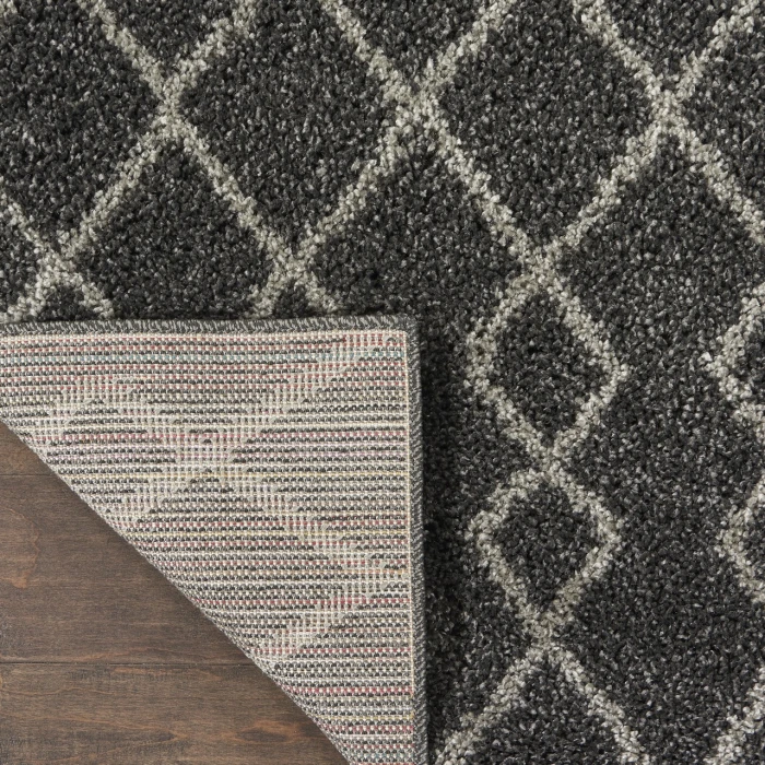 Nourison Martil Charcoal MAT01 2ft.2in. x 3ft.9in. Rect. Rug