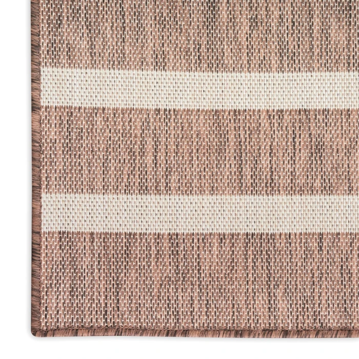 Nourison Positano Natural Ivory POS03 2 ft. 2 in. X 8 ft. Rect. Rug