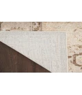 Nourison Astra Machine Washable Beige ASW11 2 ft. 2 in. X 10 ft. Rectangle Rug