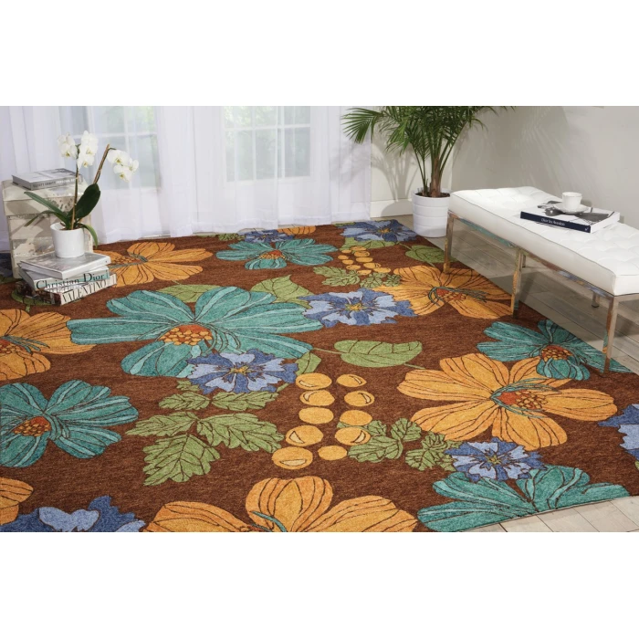 Nourison Home South Beach Brown SOU04 8ft. x 10ft.6in. Rect. Rug