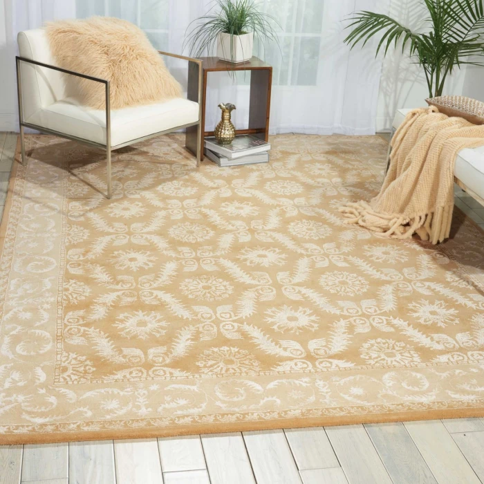 Nourison Home Symphony Gold SYM08 8ft. x 11ft. Rect. Rug