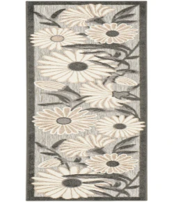 Nourison Home Aloha ALH33 Beige 2 ft. 3 in. X 8 ft. Area Rug
