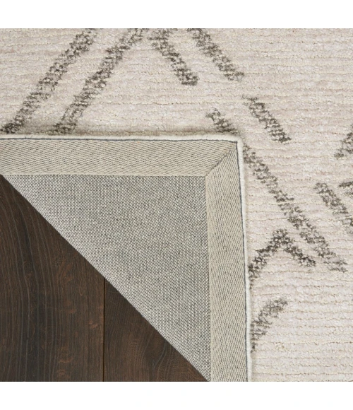 Nourison Venosa Runner Area Rug VSN01-Ivory/Grey