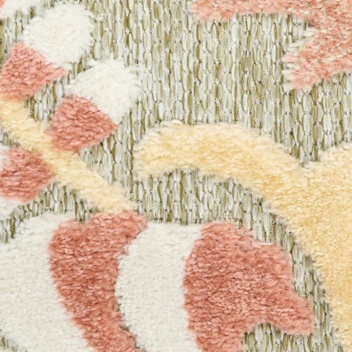 Nourison Aloha Sage Rose ALH17 5 ft. 3 in. X 7 ft. 5 in. Rect. Rug