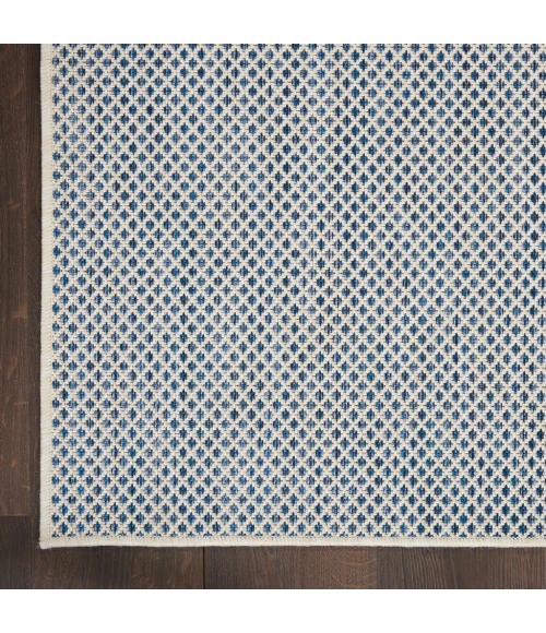 Nourison Courtyard Area Rug COU01-Ivory Blue