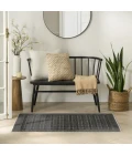 Nourison Home Nordic Black NRC03 2ft. x 3ft. Rect. Rug