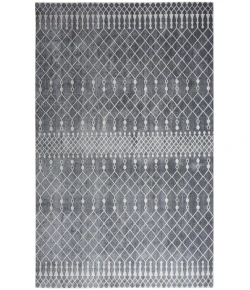 Nourison Home Astra Machine Washable ASW10 Denim 6 ft. 7 in. X 9 ft. Area Rug