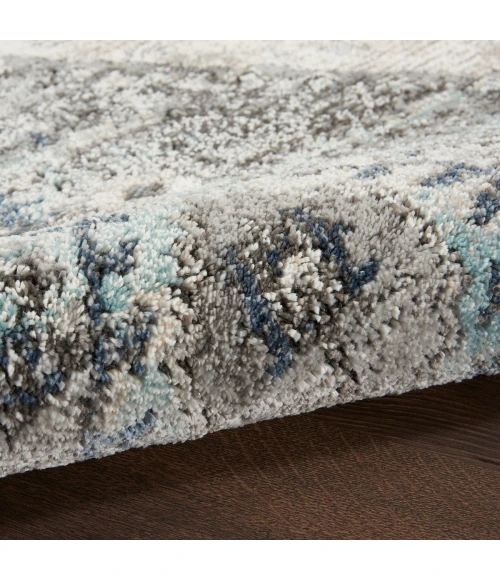 Kathy Ireland American Manor Area Rug AMR02 Grey 3'11" x 5'11"