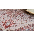 Nourison Vintage Home Ivory Red VNH01 5 ft. X 7 ft. Rectangle Rug