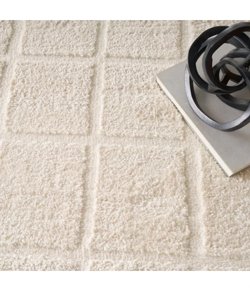 DKNY West End Ave Ivory WTE01 8 ft. X 10 ft. Rect. Rug