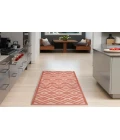 Nourison Versatile Coral Orange NRV01 2 ft. X 6 ft. Rectangle Rug