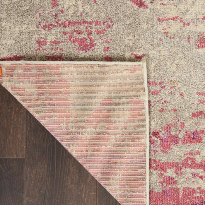 Nourison Celestial Area Rug CES02-Ivory/Pink