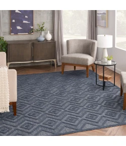 Nourison Home Versatile NRV01 Navy Blue 9 ft. X 12 ft. Area Rug