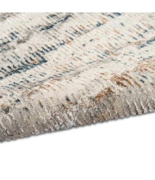 Calvin Klein CK073 Compass Ivory Multicolor CMP01 4 ft. X 6 ft. Rect. Rug