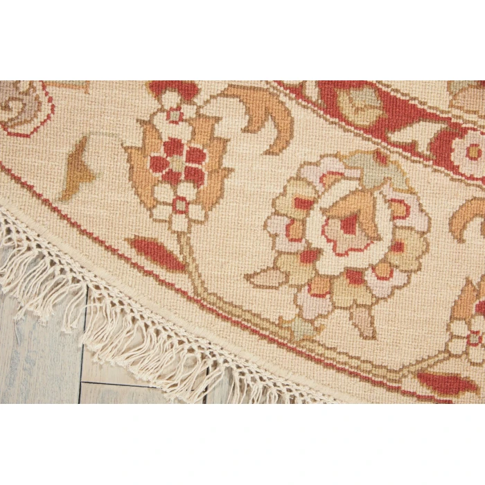 Nourison Home Nourmak Beige S187 8ft. x Round Round Rug