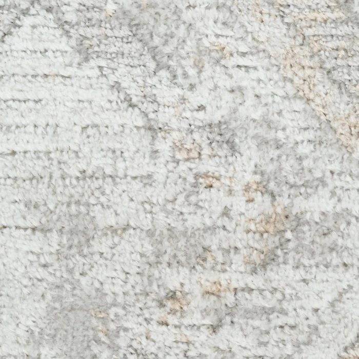 Nourison Dekor Grey DEK05 5 ft. 3 in. X 7 ft. Rect. Rug