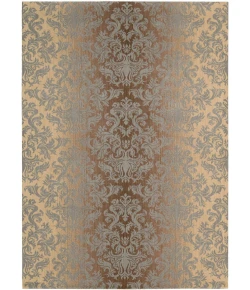 Nourison Home Riviera Brown RI06 3ft.6in. x 5ft.6in. Rect. Rug