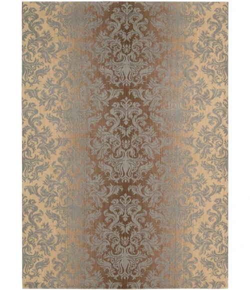 Nourison Home Riviera Brown RI06 3ft.6in. x 5ft.6in. Rect. Rug