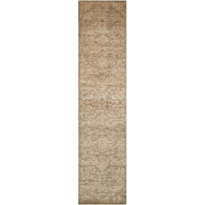 Nourison Home Silken Allure Moss SLK14 2ft.5in. x 10ft. Rect. Rug