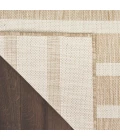 Nourison Positano Beige Ivory POS03 2ft.2in. x 8ft. Rect. Rug