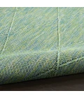 Nourison Home Washable Solutions Blue WSL01 2ft. x 3ft. Rect. Rug
