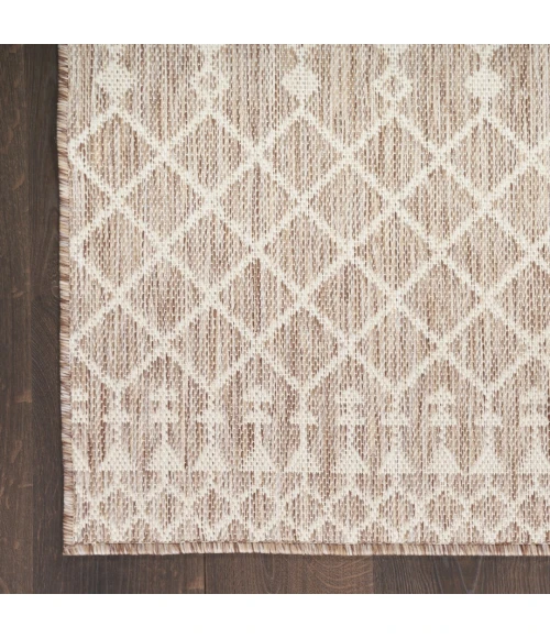 Nourison Positano Beige POS02 2ft.2in. x 12ft. Rect. Rug