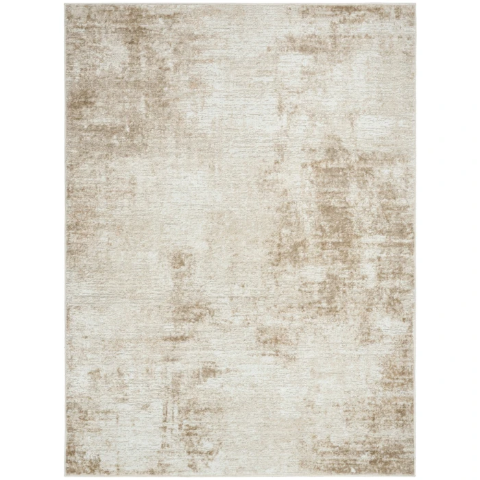 Nourison Dekor Ivory Taupe DEK07 5 ft. 3 in. X 7 ft. Rect. Rug
