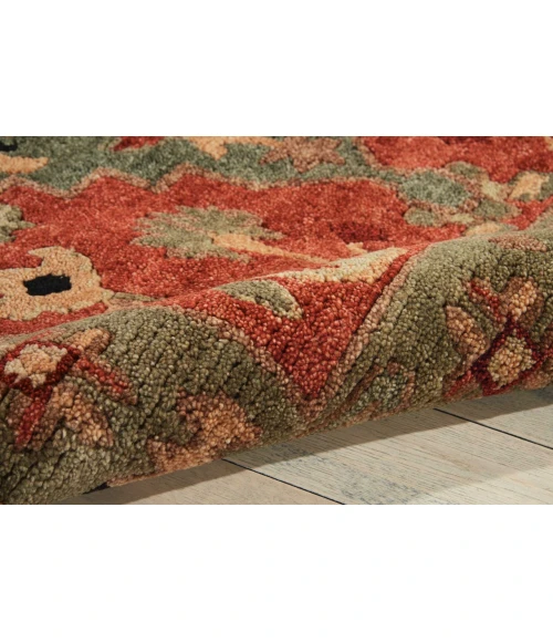 Nourison Tahoe Area Rug TA01-Rust