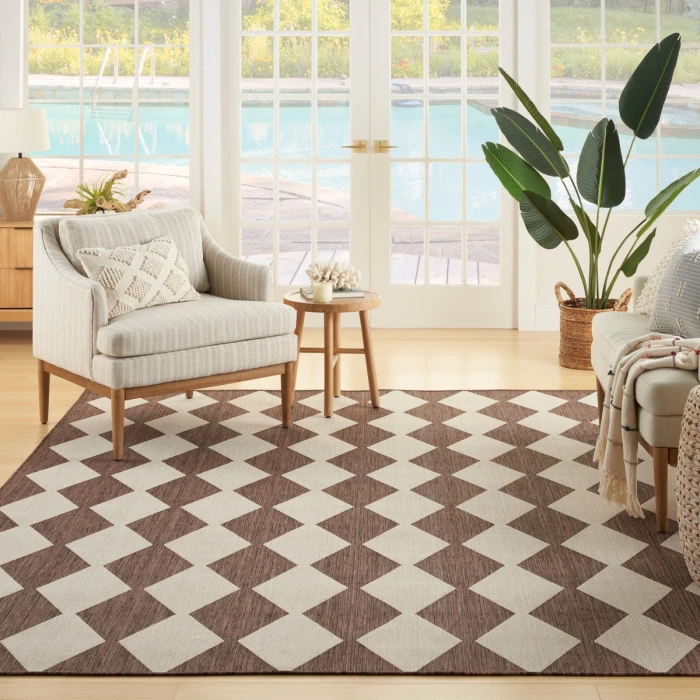 Nourison Positano Natural POS04 7 ft. X 10 ft. Rect. Rug