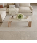 Nourison Natural Texture Ivory Beige NTX01 5ft. Square Rug
