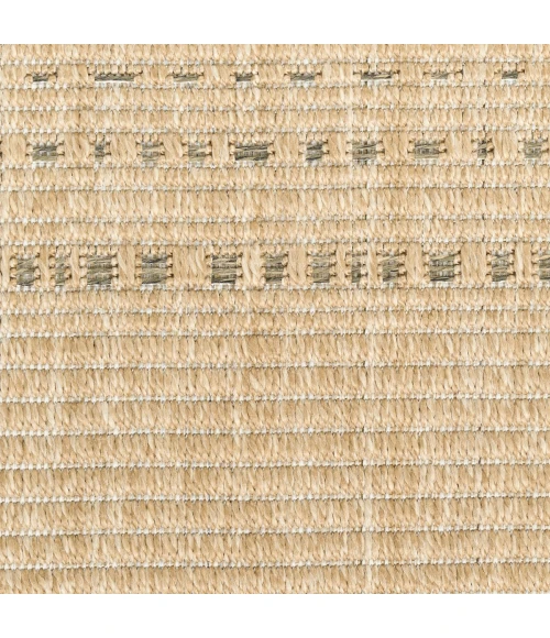 Nourison Tulum Taupe TLM01 6 ft. X 9 ft. Rect. Rug