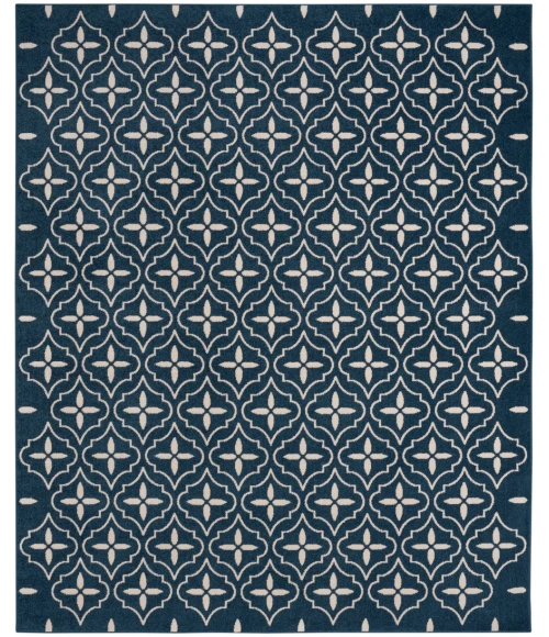 Nourison Home Nourison Essentials Navy Ivory NRE04 6 ft. X 9 ft. Rectangle Rug
