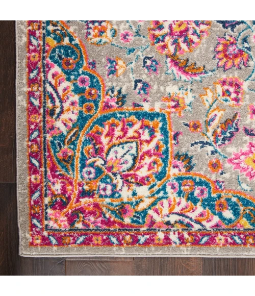 Nourison Passion Area Rug PSN22-Grey/Multi