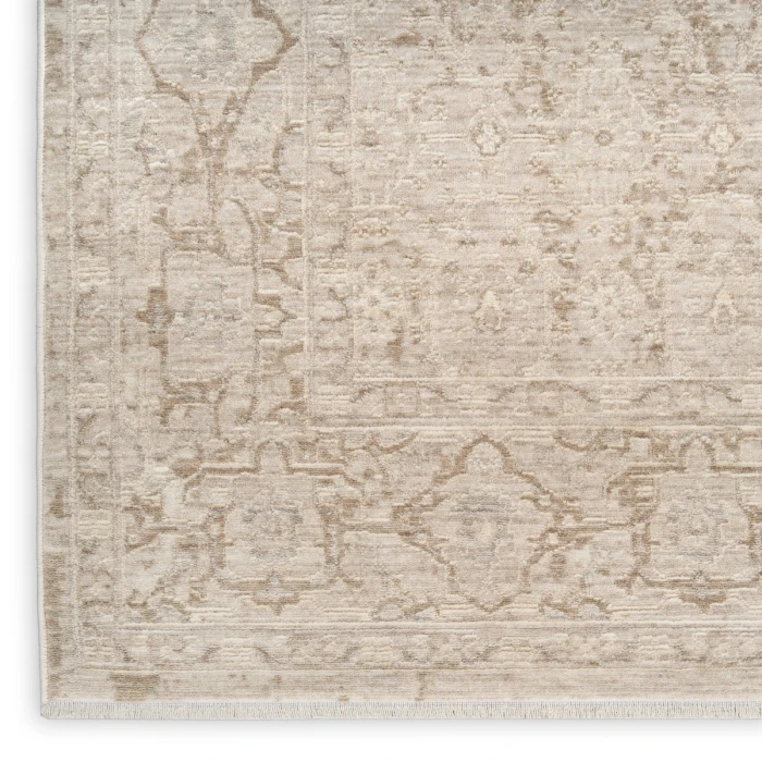 Nourison Shadows Ivory Grey SHW04 10 ft. X 13 ft. Rect. Rug