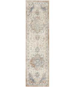 Nourison Home Nourison Essentials Persian NRE07 Beige Blue 2 ft. 2 in. X 7 ft. 6 in. Area Rug