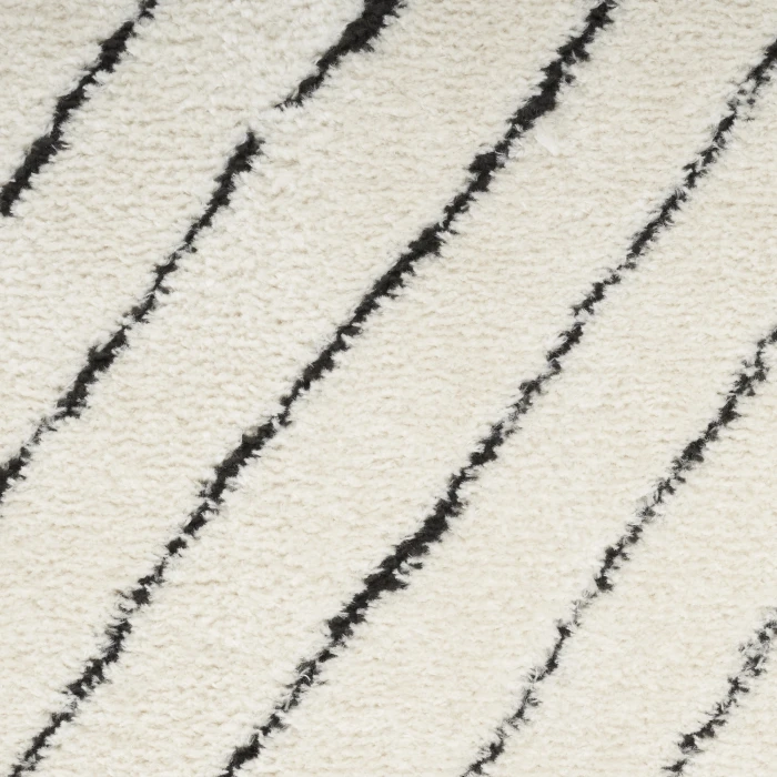 Nourison Modern Comfort Ivory Black MNC01 10 ft. Rect. Rug