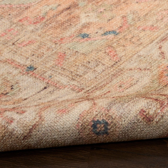 Nourison Vintage Washables Multicolor VWS15 2 ft. 2 in. X 8 ft. Rect. Rug