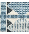 Nourison Nordic Blue NRC06 8 ft. X 10 ft. Rect. Rug