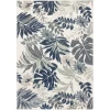 Nourison Home Suncoast Blue SNC02 5ft.3in. x 7ft.3in. Rect. Rug
