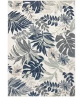 Nourison Home Suncoast Blue SNC02 5ft.3in. x 7ft.3in. Rect. Rug
