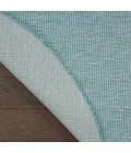 Nourison Positano Round Area Rug POS01-Aqua