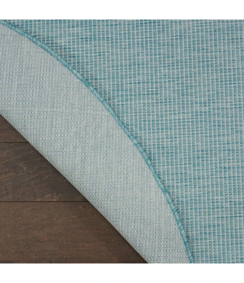 Nourison Positano Round Area Rug POS01-Aqua