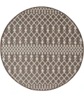 Nourison Positano Natural POS02 4ft. Round Rug