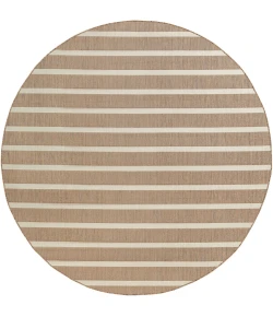 Nourison Positano Jute Ivory POS03 10ft. Round Rug
