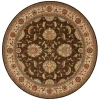 Nourison Home Living Treasures LI04 Brown 7 ft. 10 in. Round Area Rug