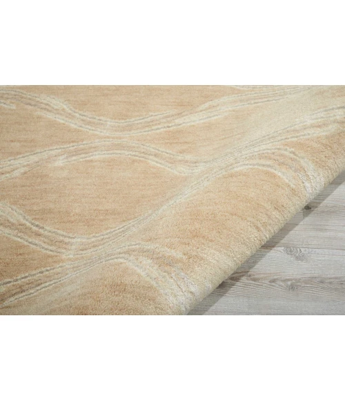 Nourison Home Tranquility Beige TNQ02 3ft.9in. x 5ft.9in. Rect. Rug