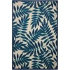 Nourison Home Aloha ALH18 Navy 7 ft. 10 in. X 10 ft. 6 in. Area Rug
