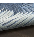 Nourison Home Suncoast Blue SNC03 7ft.10in. x 9ft.10in. Rect. Rug