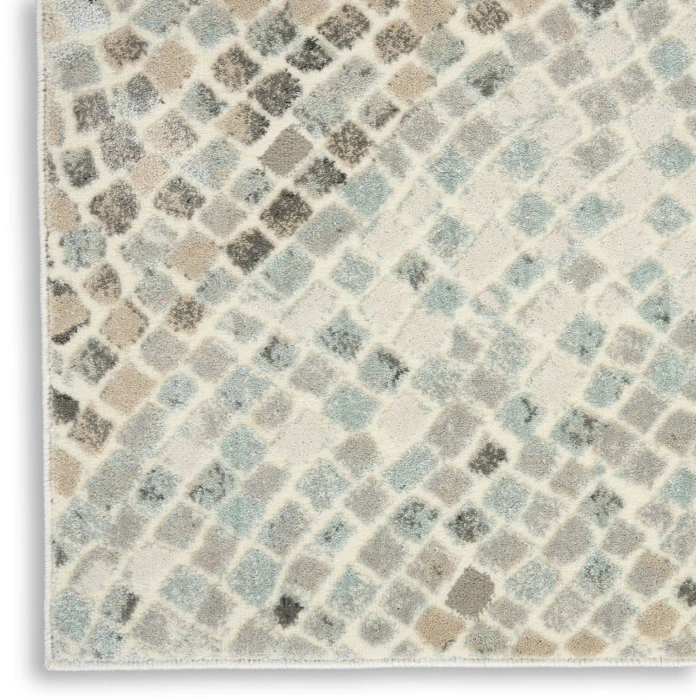 Nourison Home Marmara Ivory MRA02 7ft.10in. x 9ft.10in. Rect. Rug