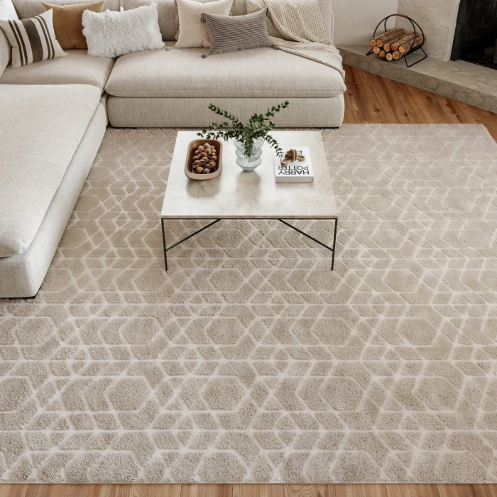 Nourison Home Washable Charm Grey WCH01 8ft. x 10ft. Rect. Rug